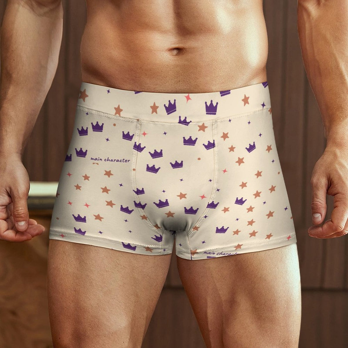 Singles — “Main Character” Men's Boxer Briefs