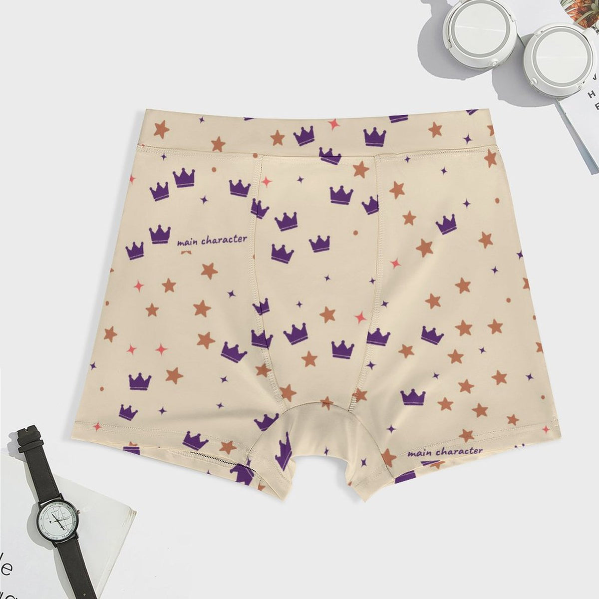 Singles — “Main Character” Men's Boxer Briefs