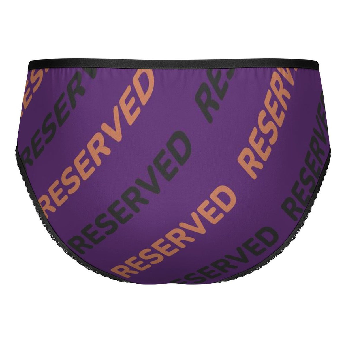 Singles — “Reserved” Women's Lace Briefs